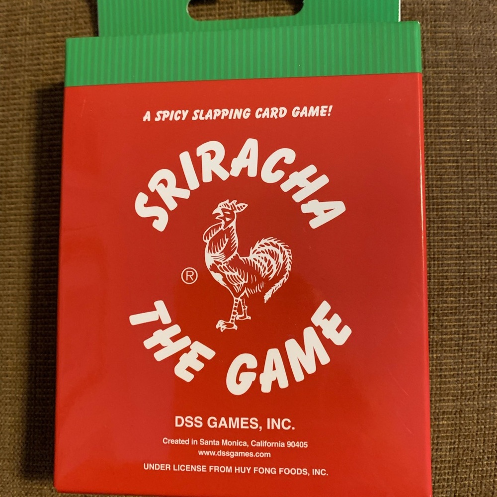 Sriracha: The Game - A Spicy Slapping Card Game for The Whole Family-NEW